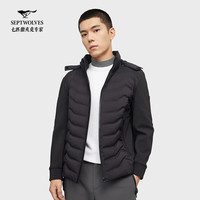 七匹狼【商场同款】羽绒服男冬季新款商务休闲保暖外套 001()
