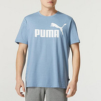 PUMA 彪马 2024款圆领短袖男装上衣休闲舒适透气跑步健身训练运动T恤