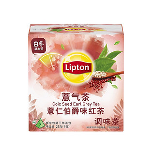 88VIP：Lipton 立顿 薏气茶 薏仁伯爵味红茶 21g