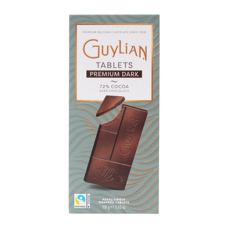 88VIP：GuyLiAN 吉利莲 72%可可黑巧克力 100g