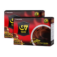 88VIP：G7 COFFEE 美式黑咖啡 2盒60杯 120g