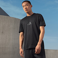 adidas 阿迪达斯 ZNE「真治愈」黑标制服纯棉上衣短袖T恤男阿迪达斯轻运动