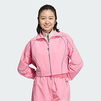 adidas 阿迪达斯 休闲宽松短款夹克外套女装adidas阿迪达斯官方轻运动JJ3780