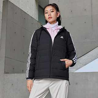 adidas 阿迪达斯 630蓬运动保暖连帽鸭绒羽绒服女装冬季adidas阿迪达斯官方轻运动