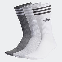 adidas 阿迪达斯 ORIGINALS SOLID CREW SOCK 男子运动中筒袜 H62021