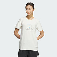 adidas 阿迪达斯 MBTI系列休闲上衣短袖T恤女装夏adidas阿迪达斯官方outlets轻运动