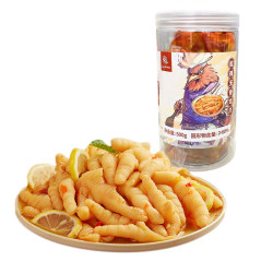 廖记棒棒鸡 酸辣无骨鸡爪1kg