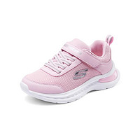 SKECHERS 斯凯奇 女中大童|2024年秋冬季女童鞋运动鞋跑步鞋柔软舒适搭扣低帮