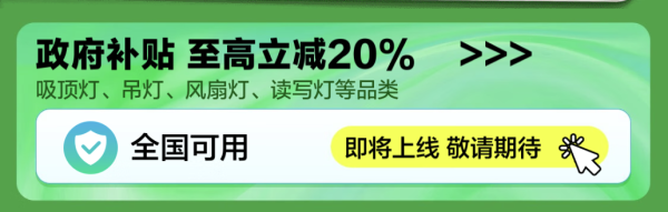 全国可用!灯饰照明大放价,至高可减2000元!!!