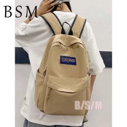 BEN SHERMAN BSM旅行背包女简约百搭新款大学生书包大容量轻便休闲运动双肩包