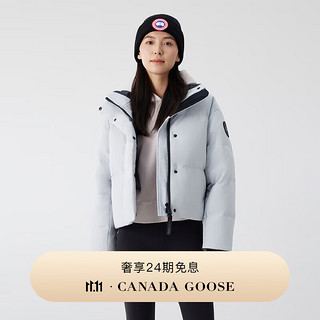 CANADA GOOSE Grandview 女士黑标短款羽绒服外套大鹅羽绒服 2266WB 200 银桦色 XS