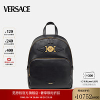 VERSACE 范思哲 男士Medusa Biggie双肩包通勤背包 1B00V-黑色