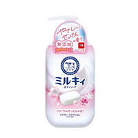 牛乳石碱(COW)日本进口清新花香沐浴露500ml