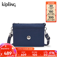 kipling 凯普林 2024秋冬新百搭潮流单肩包斜挎包千层包|RIRI L-无限蓝