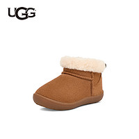 UGG 儿童冬季新款加绒小童保暖靴子经典短靴男女童棉靴1157631T