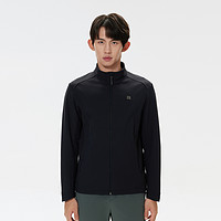 KOLON SPORT KOLON可隆男士立领拉绒软壳夹克防风防泼水透湿运动外套