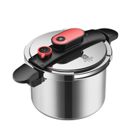 三禾高压锅快锅家用燃气灶电磁炉通用加厚防爆降噪压力锅