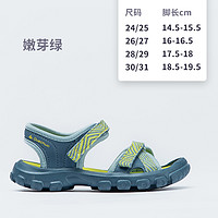 DECATHLON 迪卡侬 儿童凉鞋徒步运动沙滩鞋石墨黑32/33-4856969