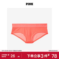 VICTORIA'S SECRET PINK 舒适简约活泼三角女士内裤 5VVO柑橘色 11185511 XS