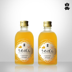 白岳 桔味梅酒 300ml*2瓶装 低酒精果酒