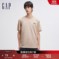 Gap 盖璞 男女装棉质短袖T恤 465795