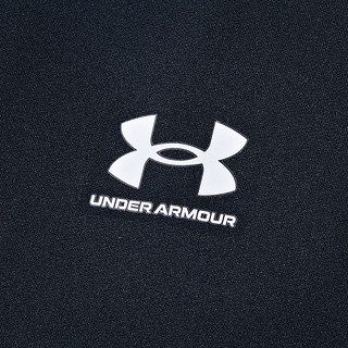 安德玛（Under Armour）儿童春秋长袖T恤款速干衣男童运动打底衫1366372 黑色 140cm 