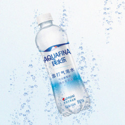 AQUAFINA 纯水乐 pepsi 百事 AQUAFINA 纯水乐苏打气泡水 450ml*12瓶