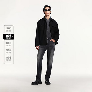 杰克琼斯 杰克·琼斯（JACK&JONES）男装四季恒温弹力柔软舒适直筒牛仔裤