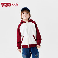 Levi's李维斯童装男童外套卫衣 草本红 160/80