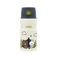 THERMOS 膳魔师 户外露营系列 TSK2 保温杯 500ml 奶油白