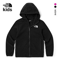 THE NORTH FACE 北面 童装Glacier男女儿童保暖抓绒外套8AZK JK3/宇宙黑