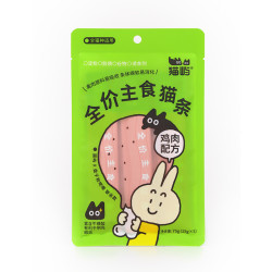 猫屿 猫条75g猫咪零食成幼猫湿粮用品鸡肉味鸭肉味猫营养发腮