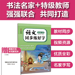 小学语文同步练字帖 一二三四五六年级上册 小学生语文课本同步听写默写本练字帖写字课课练专项训练硬笔中性钢笔正楷生字笔顺书法