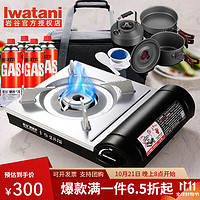 Iwatani 岩谷 卡式炉套装 户外露营炉具 ZB-19M