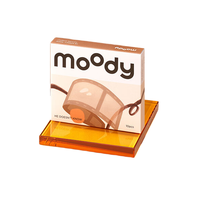 moody mini系列 日抛彩色隐形眼镜 胶片棕 2片 500度