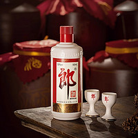 LANGJIU 郎酒 郎牌郎酒 53%vol 酱香型白酒 500ml*2瓶 礼盒装