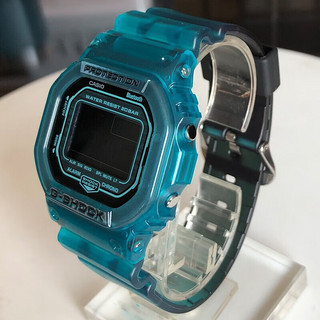 卡西欧（CASIO）二次元时代蓝牙防水运动 DW-B5600G-2PR雷鬼蓝