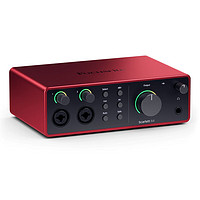 Focusrite scarlett 4i4四代外置声卡话筒套装