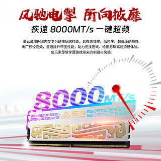 紫光云彣墨云藏境DDR5 16G 24G台式机内存条套条 6000 6400频率