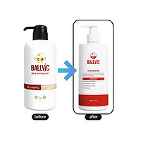 BALLVIC 韩国直邮Ballvic博碧女士防脱洗发水古法健发产后防掉发密发500ml