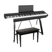 Roland 罗兰 FP-30X 电钢琴 88键力度键盘 黑色 单主机+U型琴架+配件礼包