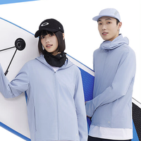 京东京造 中性户外防晒衣 JZ41011 浅蓝 XL