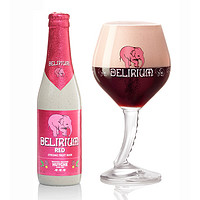 88VIP：DELIRIUM 粉象 樱桃果味啤酒 330ml*12瓶