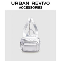 URBAN REVIVO 2024冬季新款女士小众设计双肩背包UAYB40003