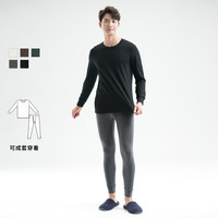 优衣库高舒暖HEATTECH加厚圆领T紧身裤秋裤内衣461260/461237