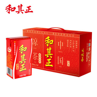 和其正 甘草金银花凉茶 250ml*24盒