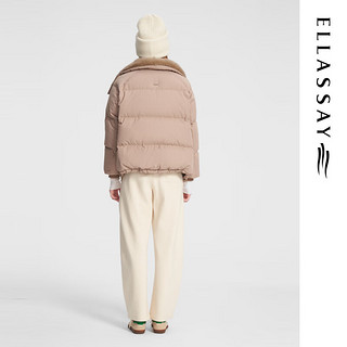 歌力思（ELLAAY）2024秋季新款简约时尚有型羽绒服女EWW354L01700