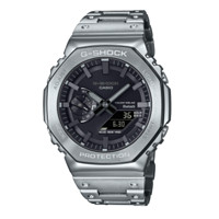 CASIO 卡西欧 G-SHOCK金属进化系列 44.4毫米太阳能腕表 GM-B2100D-1A