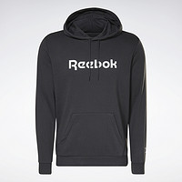 Reebok 锐步 官方男子HOOD基础LOGO款纯色运动休闲经典百搭卫衣GR8475