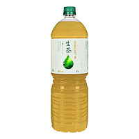 KIRIN 麒麟 日本进口Kirin生茶绿茶大瓶无糖0脂原味凉茶茶饮料 2L*6瓶/箱2024年8月新日期